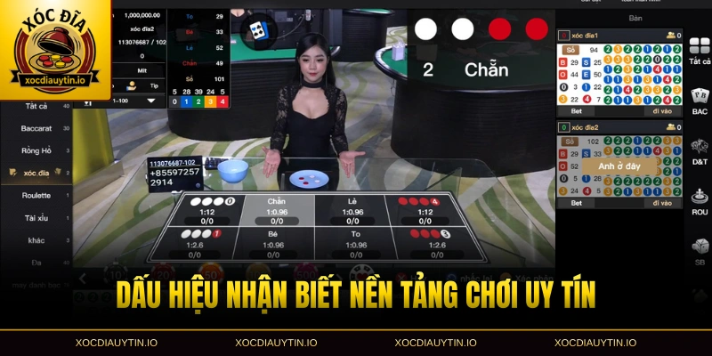 Dấu hiệu nhận biết nền tảng chơi uy tín